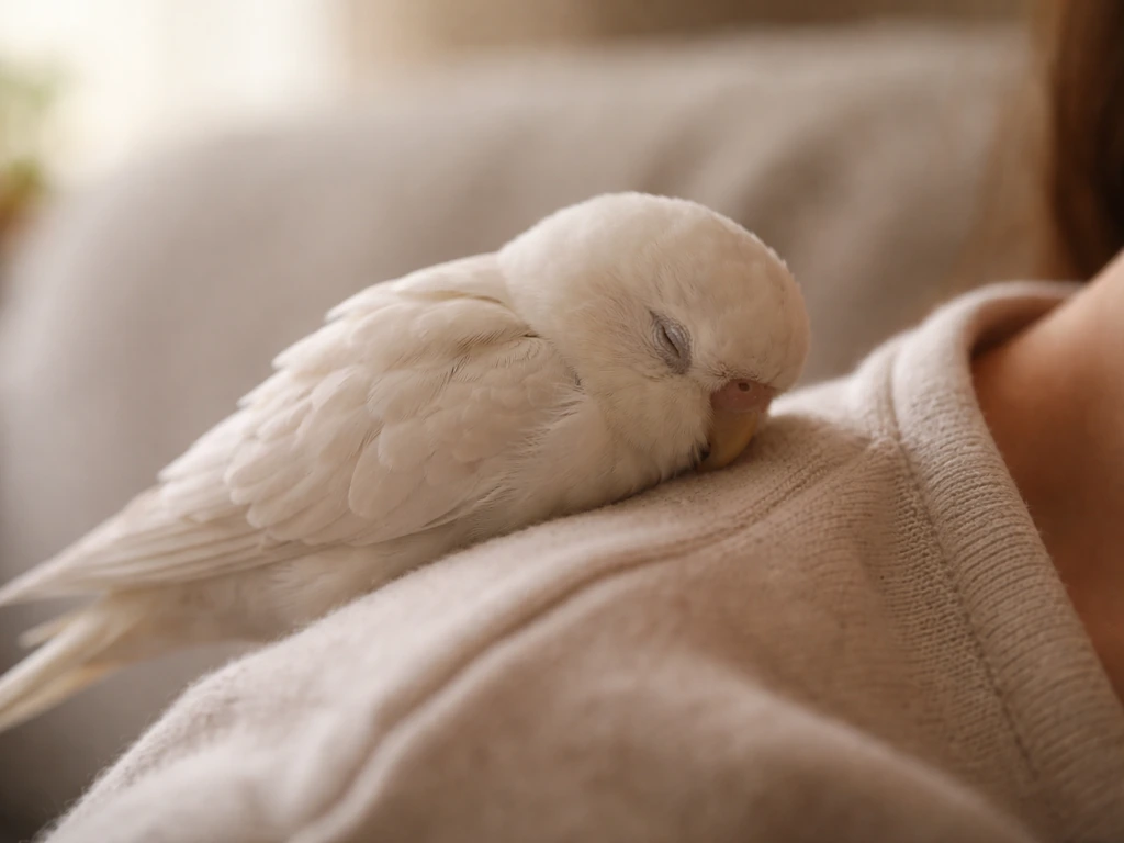 Why Does My Bird Sleep on Me? Comfort, Bonding, and Health Checks