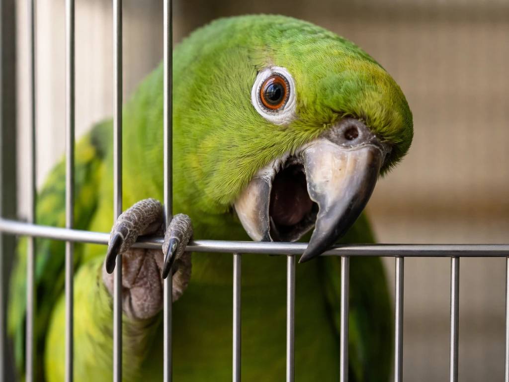 Why Is My Bird Biting the Cage? Causes and What to Do