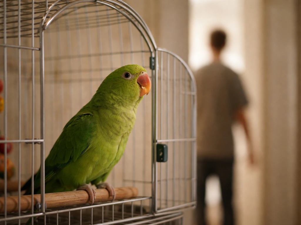 Why Does My Bird Scream When I Leave or Enter?
